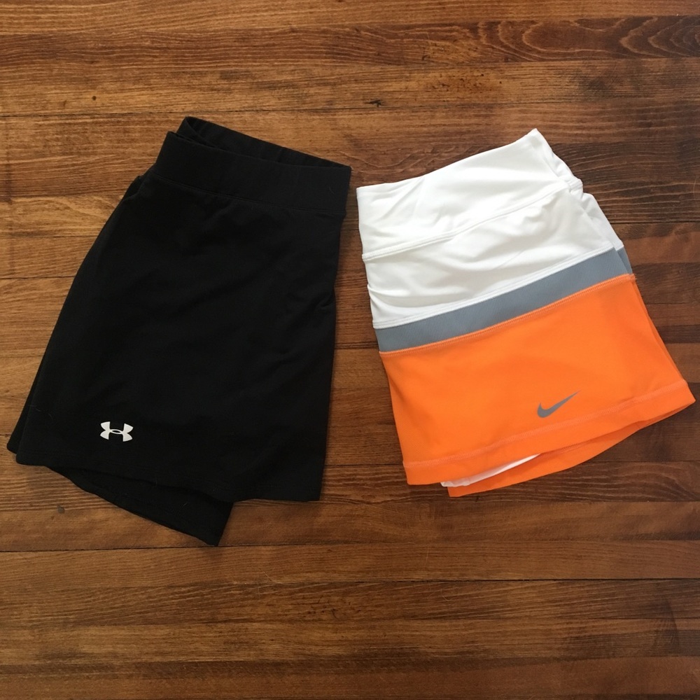 Under Armour/Nike Tennis Skirt Bundle